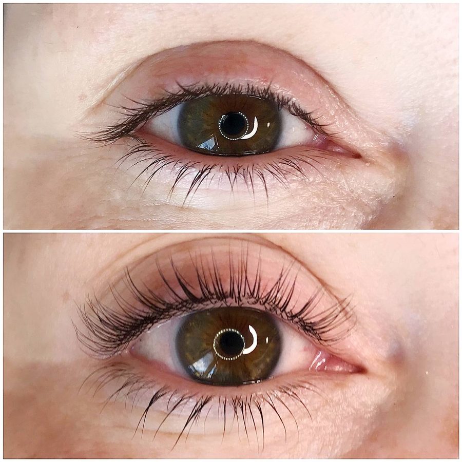 InLei® Lash Filler Lift — before & after (set 1)