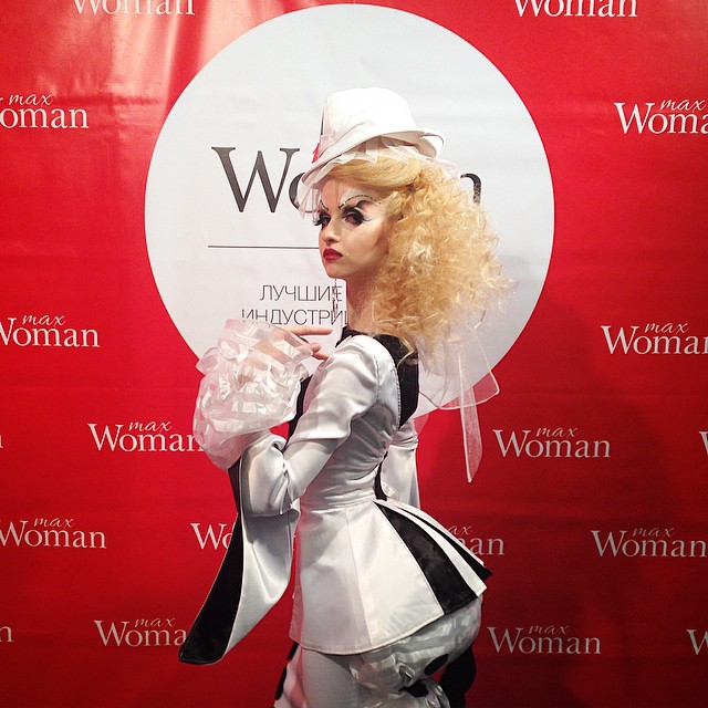 My work at the #UkrainianChampionship2015 with the #maxwoman team #EstetBeautyExpo #runwaymakeup and #hairstyle @vika_komarik Outfit: @fashionvaleri in Sand Diego, CA