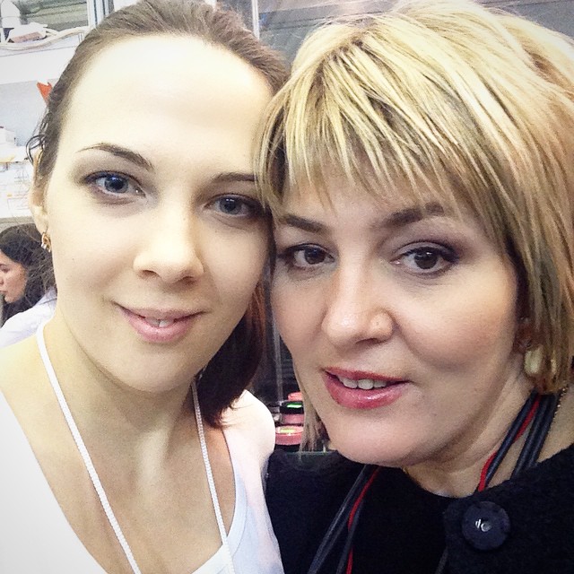 Thank you! To my coach @nanaika Natalia Naida, for your help in creating my look for the 2015 Ukrainian Makeup Championship. For your time, patience, and support! This is an invaluable experience and an honor for me! I'm proud to be learning from you! #EstetBeautyExpo #UkrainianChampionship2015 in Sand Diego, CA