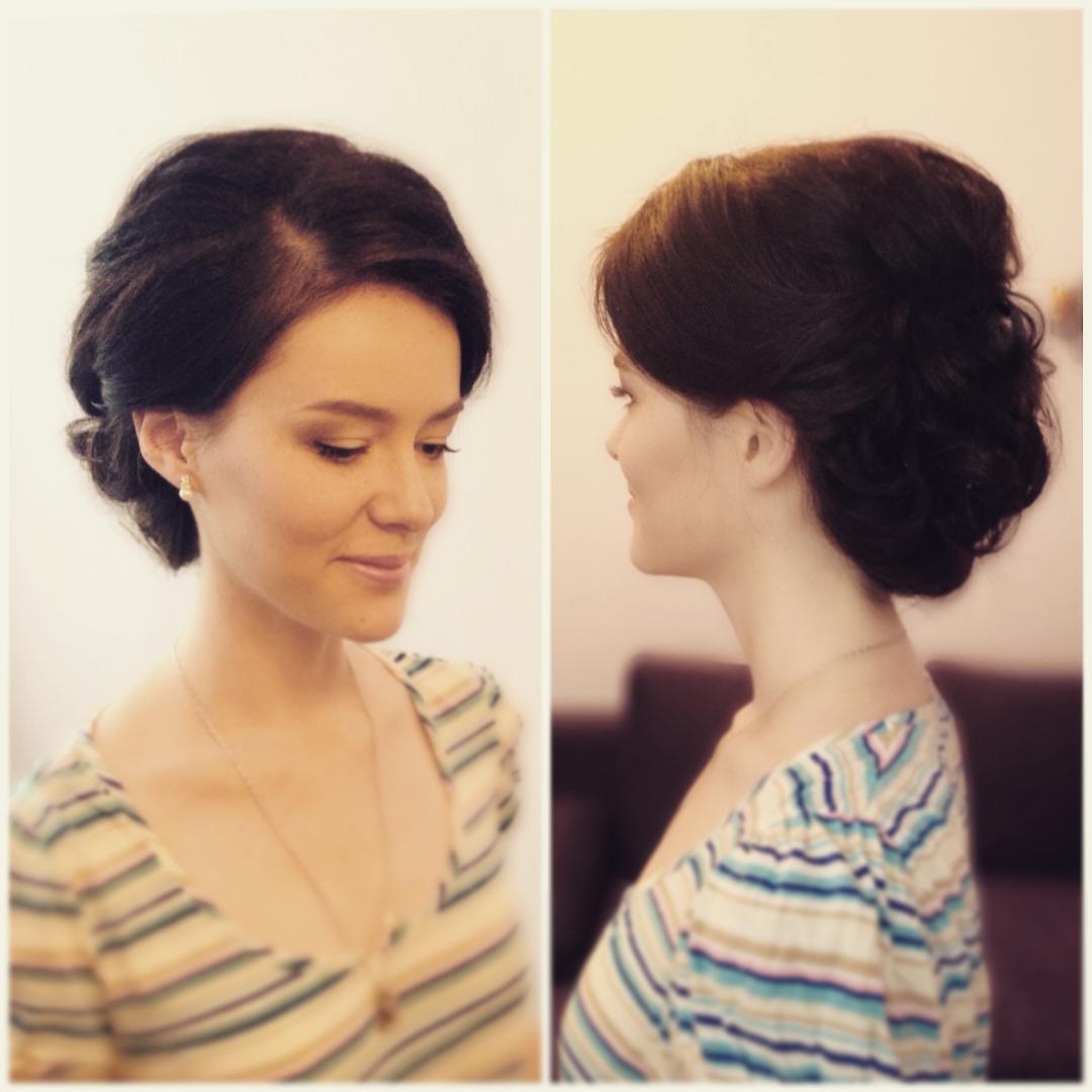 #Makeup #hairstyle for the lovely @natasha_abr ? #makeup #hairstyle #byme #mac #udcosmetics #inglot in Sand Diego, CA