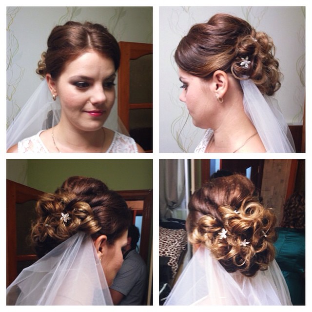 #Moldiv #weddinghairstyle #bride #makeup #makeupartist #makeupartistkiev #stylist #mywork #wedding #hairstyle #bridalhairstylist #bridalartistkiev #mua #mufe #bride in Sand Diego, CA