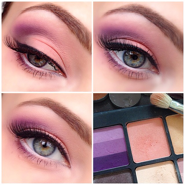 #makeup #Inglot #ingloteyeshadow #freedomsystem #ardell #mua #Makeup #makeupartist #makeupartistKiev #blog #Beautyblog #beautyblogger #peachpurplemakeup in Sand Diego, CA