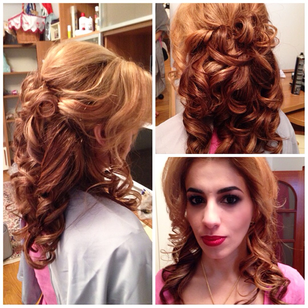 #Moldiv #makeup and #hairstyle @vika_komarik #makeup #hairstyle #hair #mua #muah #mufe #weddinghair #weddingmakeup #wedding #curls #wedding #weddingmakeup #makeupartist #makeupartistkiev #stylistkiev #kievblog in Sand Diego, CA