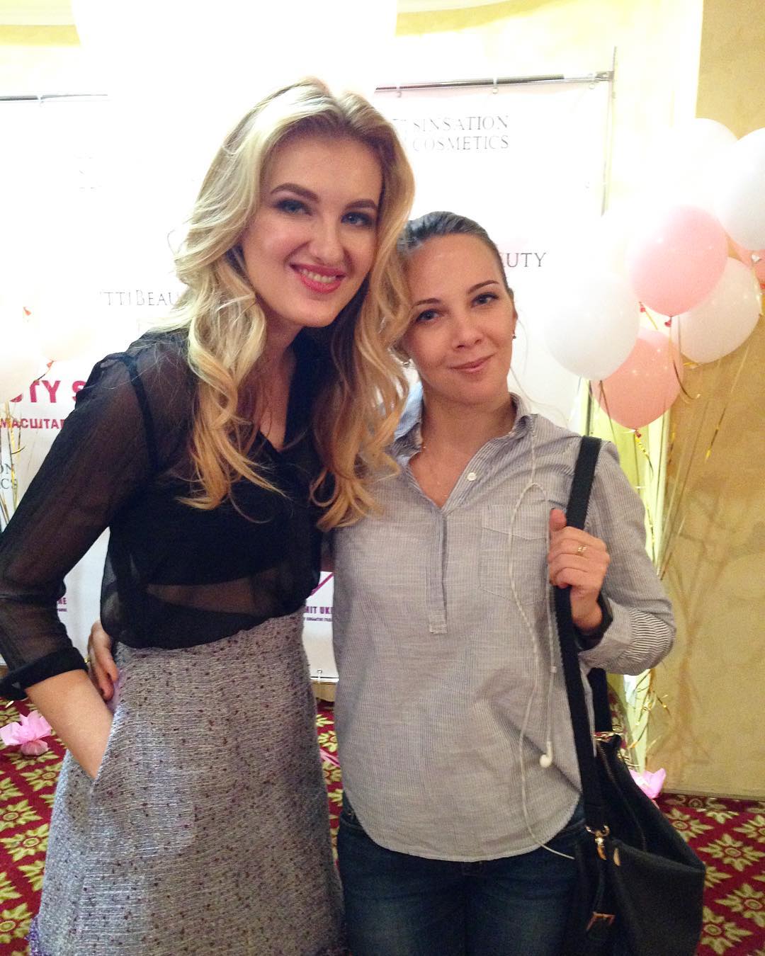 I'm happy to be learning from @hair_by_zolotaya again! You're amazing! #beautysummitukraine ? in Sand Diego, CA