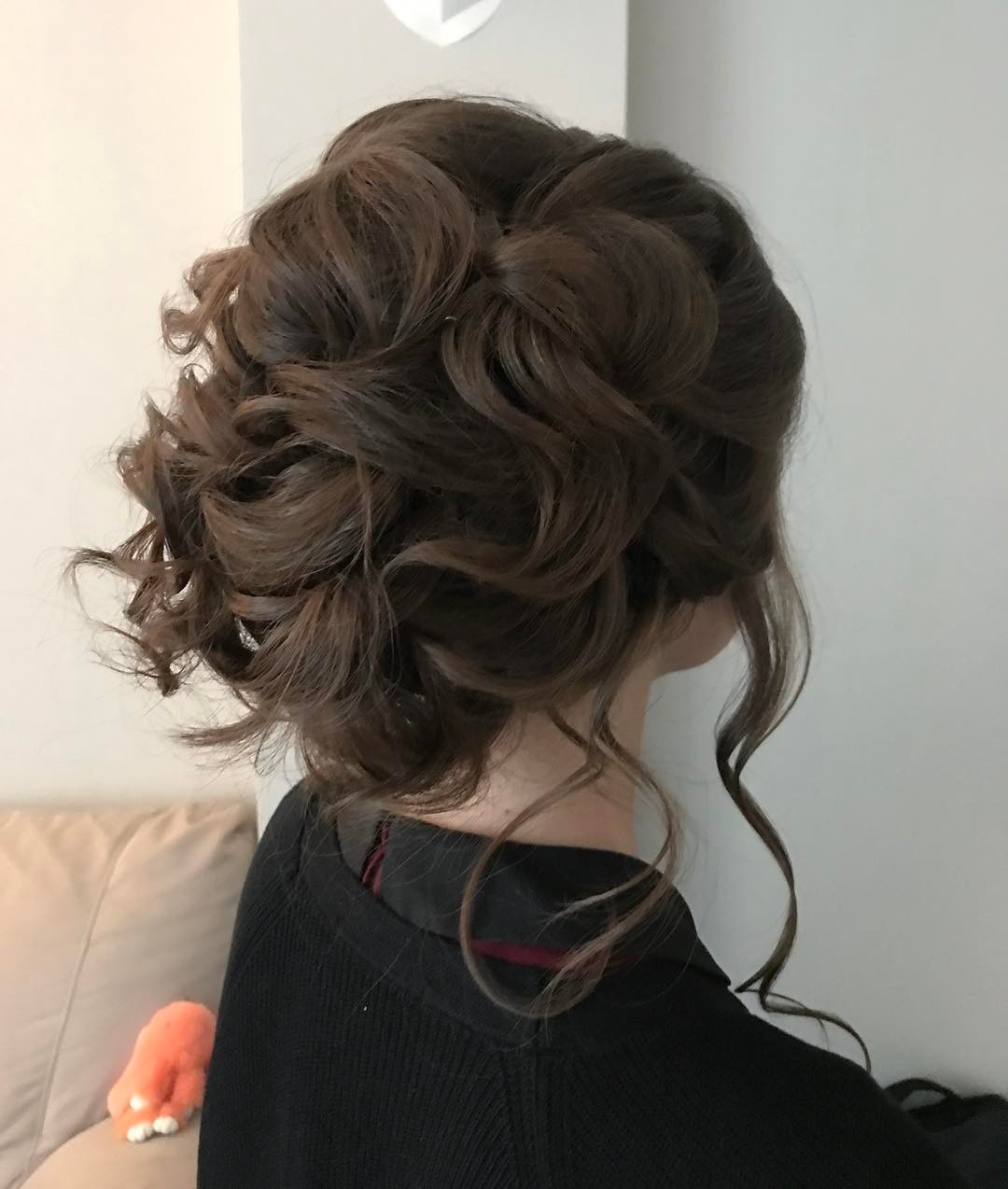 Hairstyle by me ? #hair #hairstyle #hairupdo #hairstylist #beautiful #hairtale #beautifulhair #heir #followme #follow #like #прическа #волосы #стилист #киев #стилисткиев #boomshowroom #свадебнаяприческа #weddinghairstyle #weddinghair @hudabeauty @art4studio @elstile @komarova_websalon in Sand Diego, CA