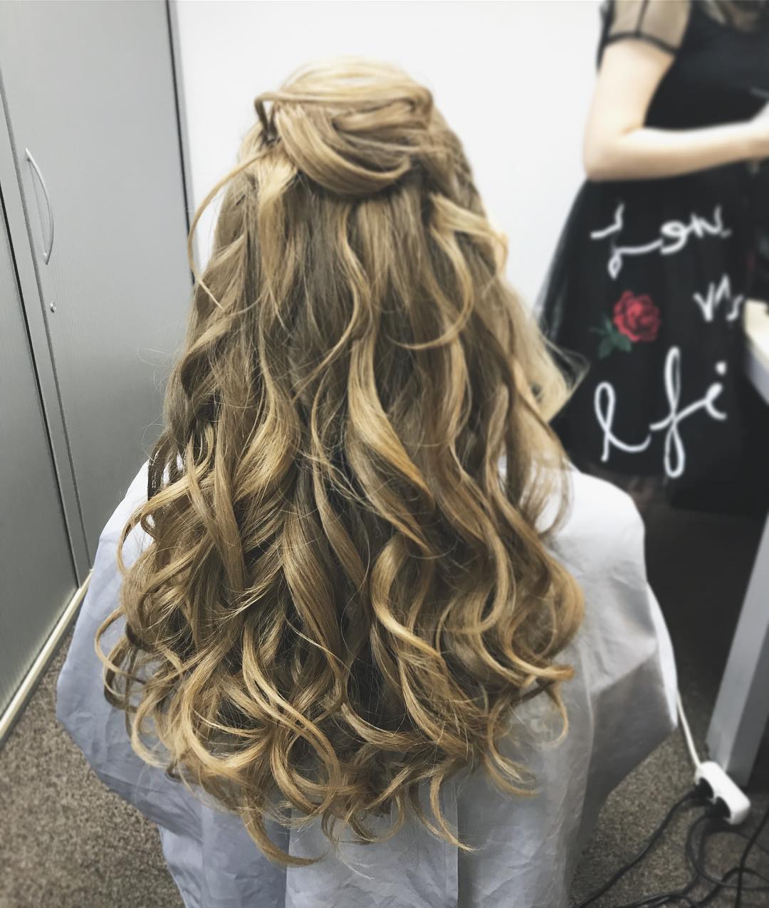 Combined styling for natural curls ? #curls #texture #hairstyle #weddinghair #hairtutorial in Sand Diego, CA