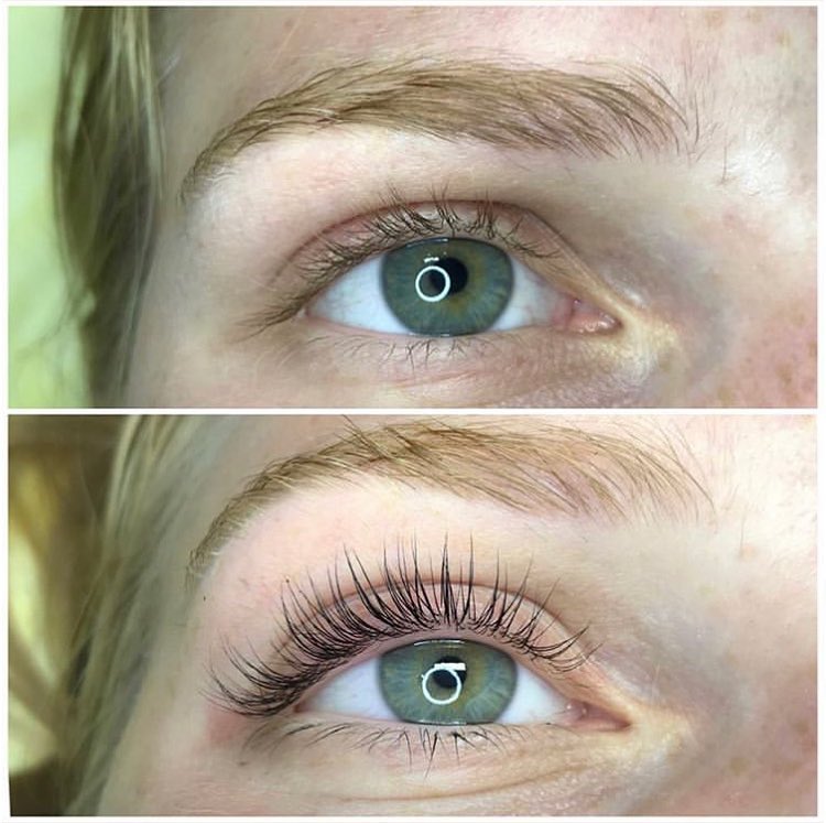 #lashlamination #inleilashfiller in Sand Diego, CA