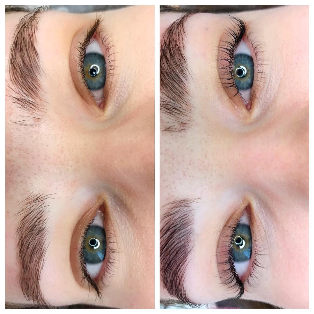 Lash lamination and long-lasting brow styling ??? #lashlaminationKyiv #DubkyKyiv #longlastingbrowstylingKyiv in Sand Diego, CA