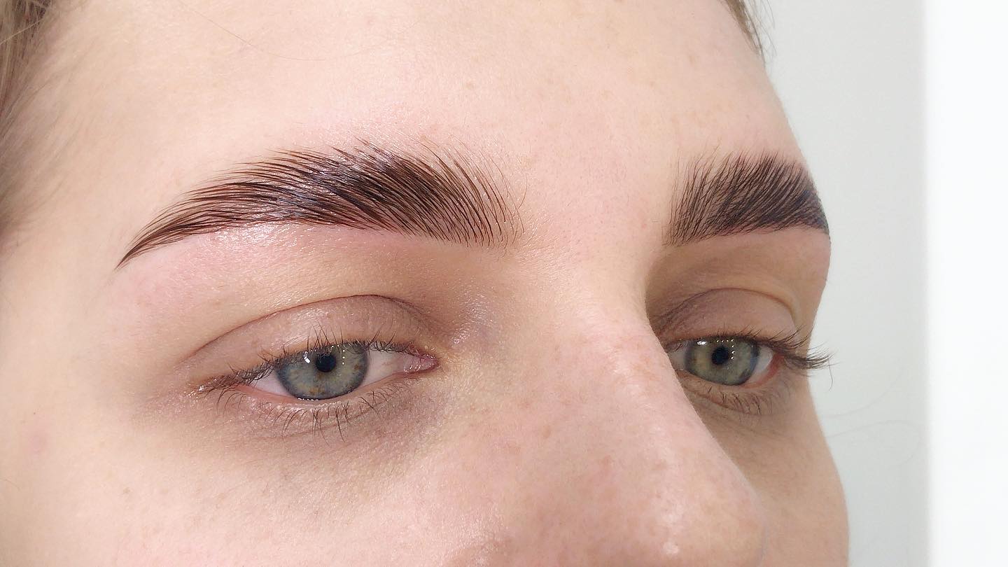 Long-lasting brow styling helps tame unruly hairs in the desired direction. The brows remain flexible, allowing you to change their shape from narrow to wider using brow gel. #dukiiev #browlaminationkyiv #browskyiv #browartistkyiv #longlastingbrowstylingkyiv in Sand Diego, CA