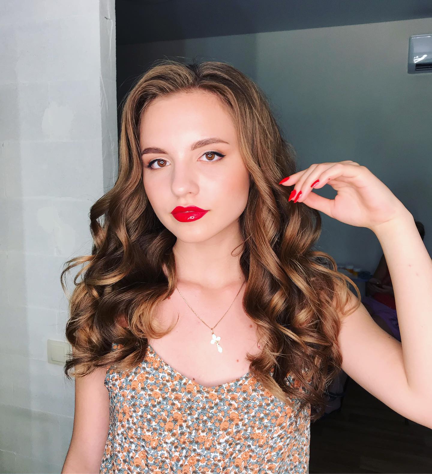 Makeup and hairstyle for graduation ❤️❤️❤️ #makeupartistKiev #stylistKiev #weddingmakeupKiev in Sand Diego, CA