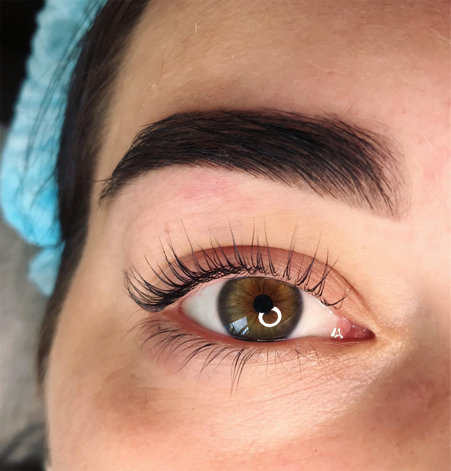 I don't even know which turned out prettier - the eyebrows or the eyelashes? #browsinkiev #lashlaminationkiev in Sand Diego, CA
